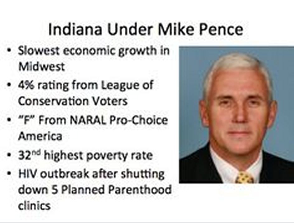Mike Pence Governor
