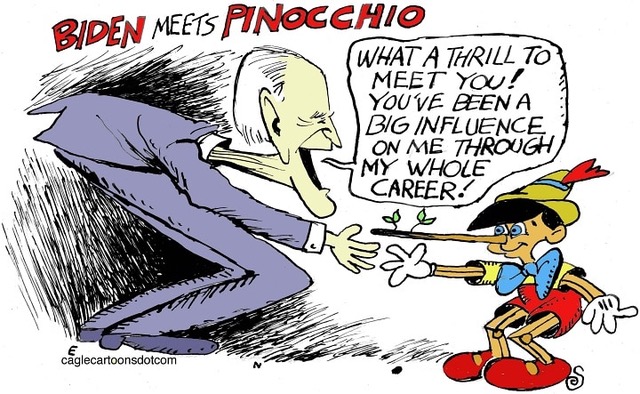 Biden Meets Pinocchio