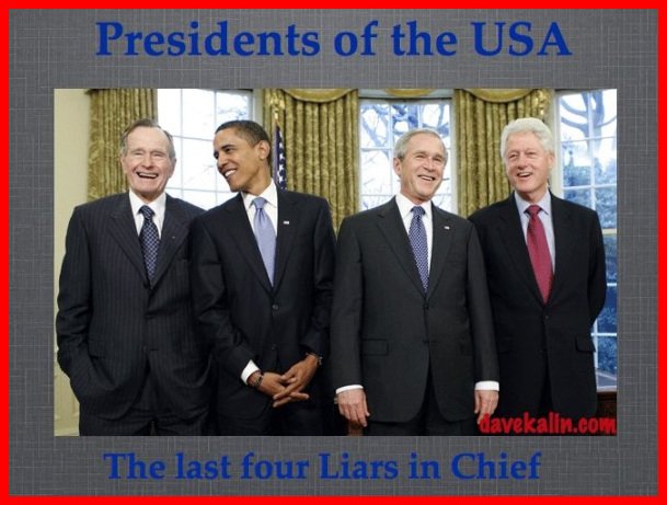 Last Four Presidential Liars