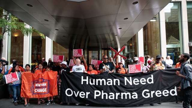 Human Need Over Pharma Greed